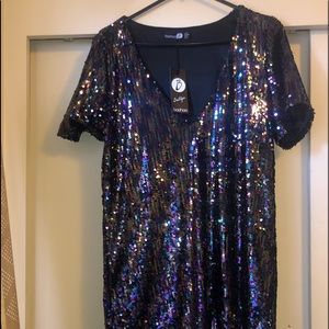 Sparkly sequin dress